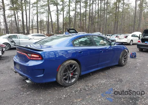 2022 Dodge Charger Scat Pack z USA, uszkodzony, nr VIN 2C3CDXGJ3NH183779